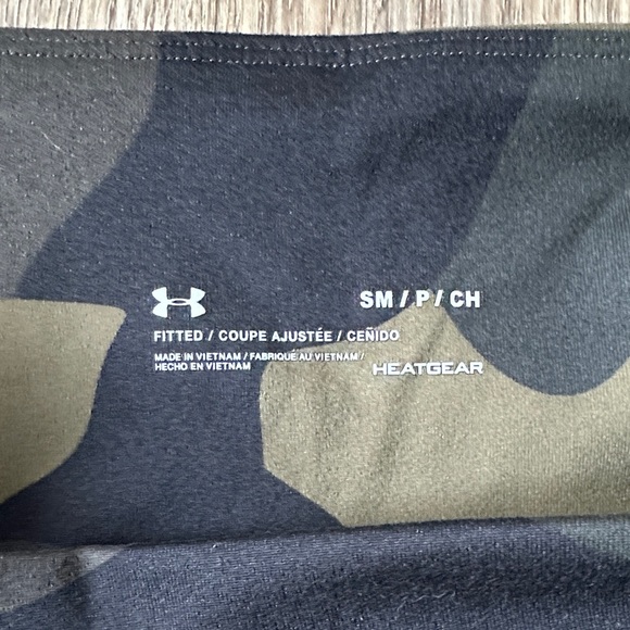 Under Armour Camouflage Leggings - Black and Green - Picture 8 of 9